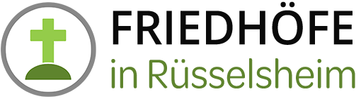 Logo des Informationsportals Friedhöfe Rüsselsheim
